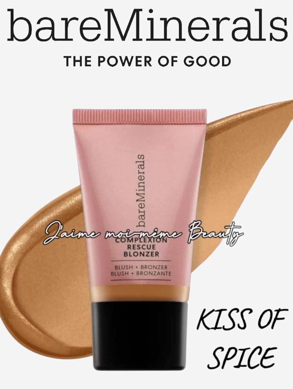 bareMinerals Kiss of Spice Blush & Bronzer Bronzing Drops - NEW
